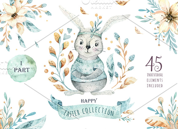 Spring & Easter BUNDLE 50% off in Illustrations - product preview 17