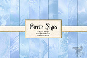 Cirrus Skies sky blue textures