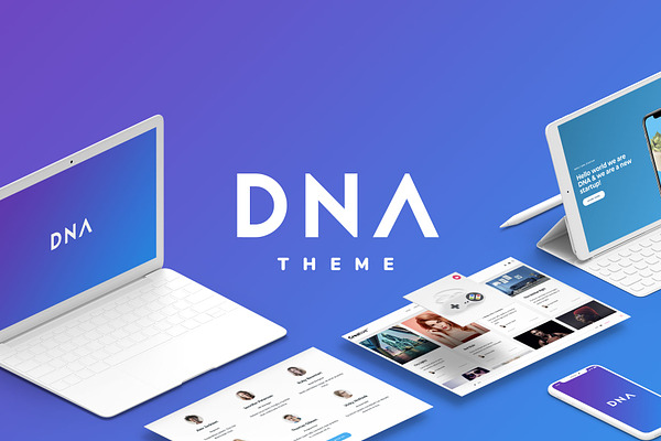 DNA - Multipurpose Wordpress Theme