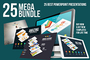 Mega Bundle 25 Powerpoint Templates
