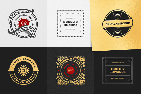 100 HQ Logos in Logo Templates - product preview 2