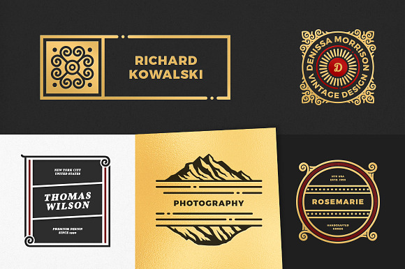 100 HQ Logos in Logo Templates - product preview 3
