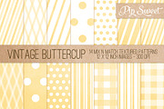 Vintage Buttercup 14 Pattern Set
