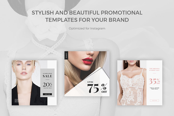 Instagram Promotional Banners in Instagram Templates - product preview 2