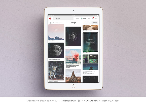 LUMINA Pinterest Pack in Pinterest Templates - product preview 3