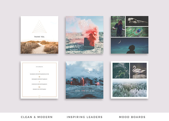 LUMINA Pinterest Pack in Pinterest Templates - product preview 5