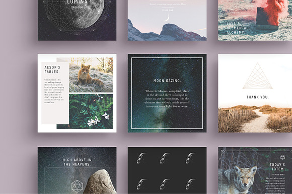 LUMINA Pinterest Pack in Pinterest Templates - product preview 6