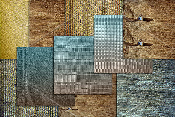 Linen Canvas Texture Backgrounds in Textures - product preview 4