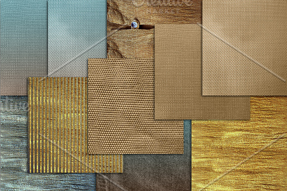 Linen Canvas Texture Backgrounds in Textures - product preview 6