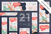 Banners Pack | Nail Design Salon