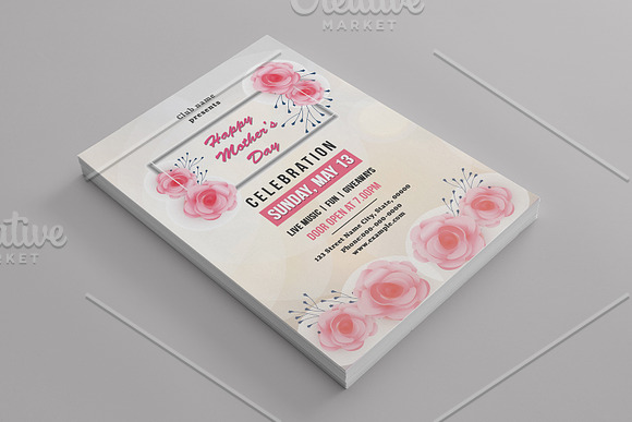 Mother's Day Flyer - V792 in Flyer Templates - product preview 2