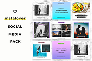Instalover Instagram SocialMediaPack