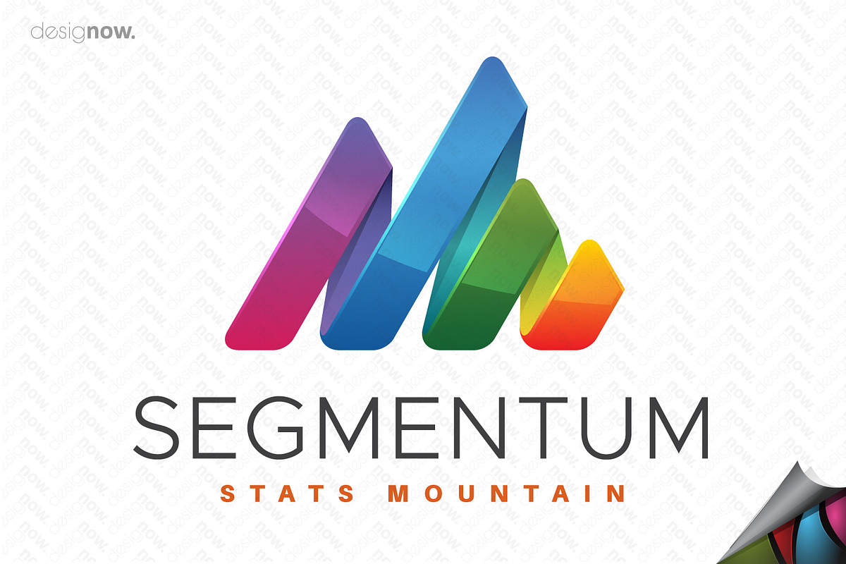 Mountain Chart Logo in Logo Templates - product preview 8