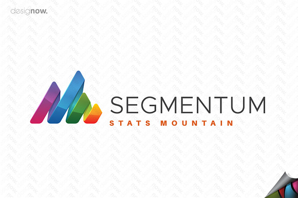 Mountain Chart Logo in Logo Templates - product preview 1