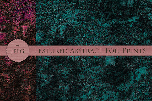 TEXTURED abstract foil print in Patterns - product preview 1