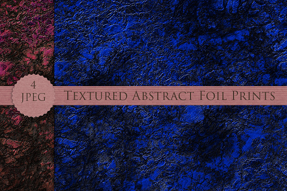 TEXTURED abstract foil print in Patterns - product preview 3