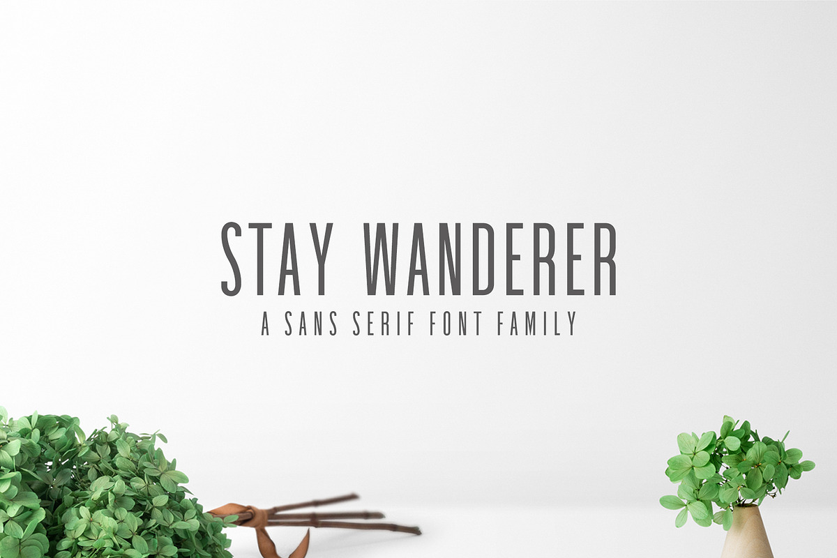 Stay Wanderer 3 Font Family Pack in Sans-Serif Fonts - product preview 8