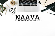 Naava A Slab Serif Font Family