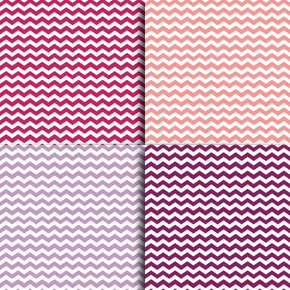 Chevron Digital Paper in Patterns - product preview 1