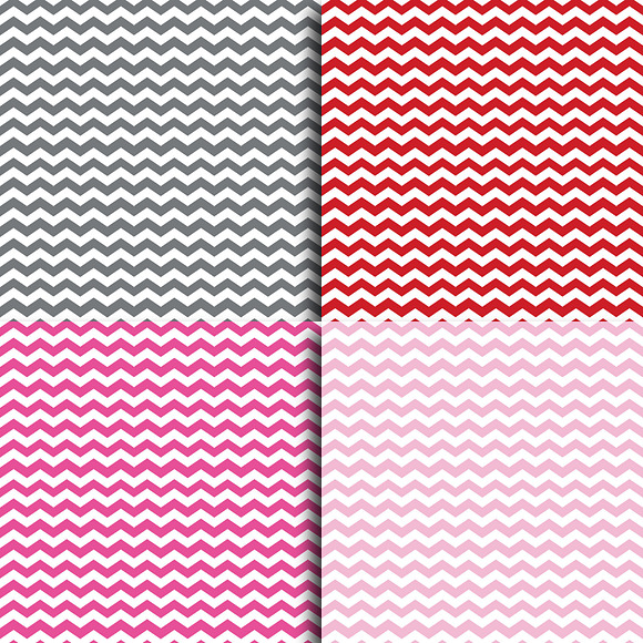 Chevron Digital Paper in Patterns - product preview 5
