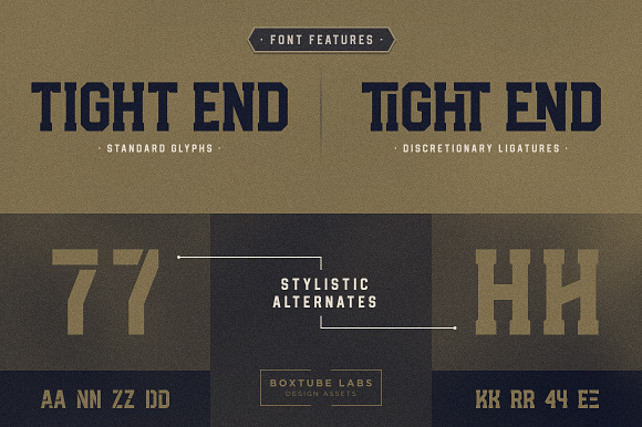 Hitch Route in Stencil Fonts - product preview 3