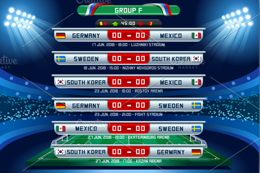 Russia World Cup Group F