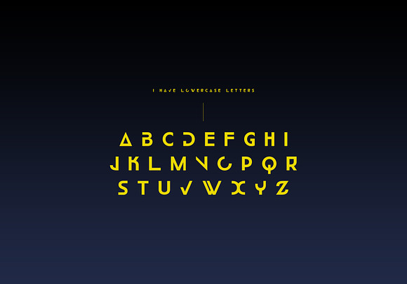 Ykar — futuristic sans serif font in Sans-Serif Fonts - product preview 2