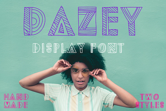 Dazey Display Font  in Display Fonts - product preview 6