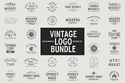 The ULTIMATE Vintage Logo Bundle