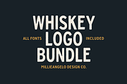 Whiskey Logo Bundle + Fonts