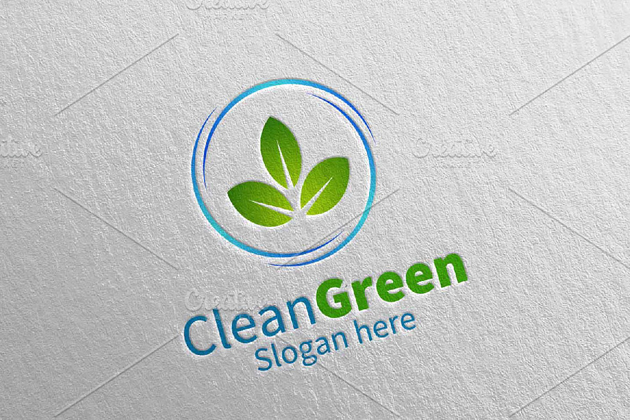Cleaning Service Vector Logo Design