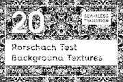 Rorschach Test Background Textures