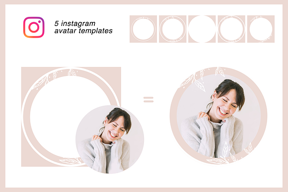INSTAPACK all instagram templates in Instagram Templates - product preview 8