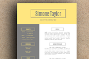 The Simone Resume Pack