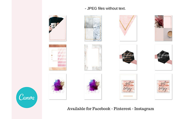4 in 1 Canva for you - Social media in Instagram Templates - product preview 9