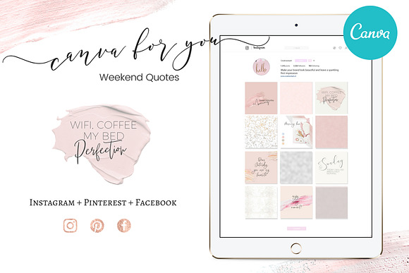 4 in 1 Canva for you - Social media in Instagram Templates - product preview 15