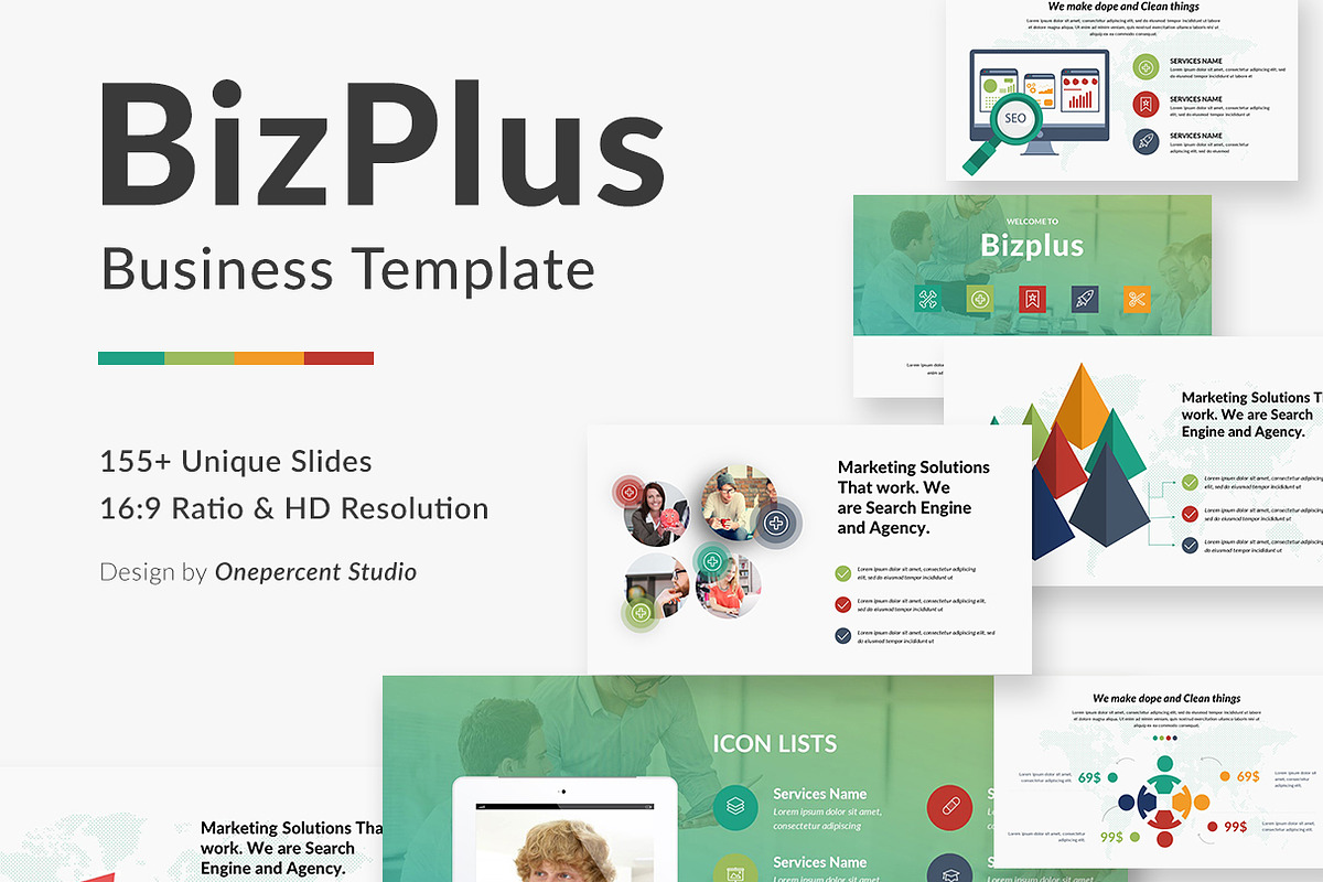 BizPlus Multipurpose Powerpoint  in PowerPoint Templates - product preview 8