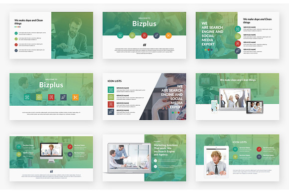 BizPlus Multipurpose Powerpoint  in PowerPoint Templates - product preview 4