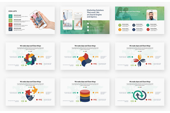 BizPlus Multipurpose Powerpoint  in PowerPoint Templates - product preview 5