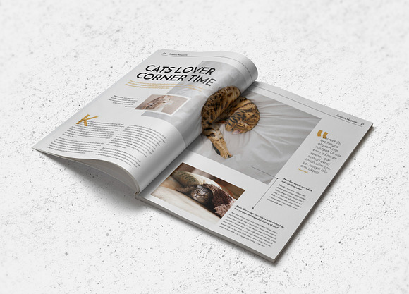 Corazone Magazine (2018) in Magazine Templates - product preview 5