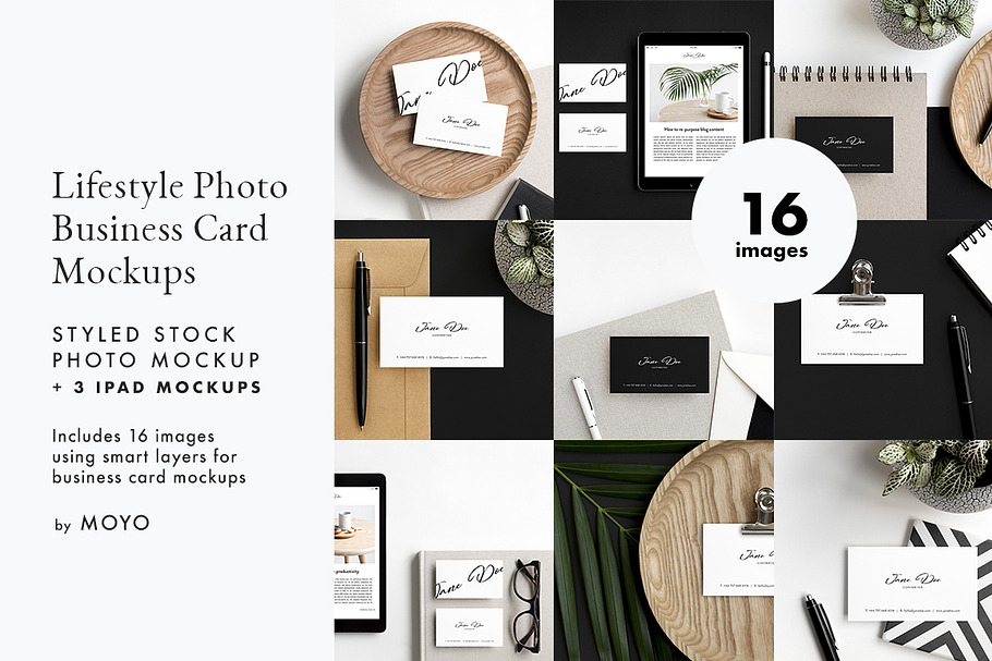 Business Card & iPad Photo Mockups in Branding Mockups - product preview 8