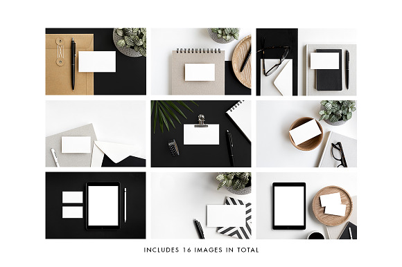 Business Card & iPad Photo Mockups in Branding Mockups - product preview 1