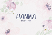Hanma Brush Font