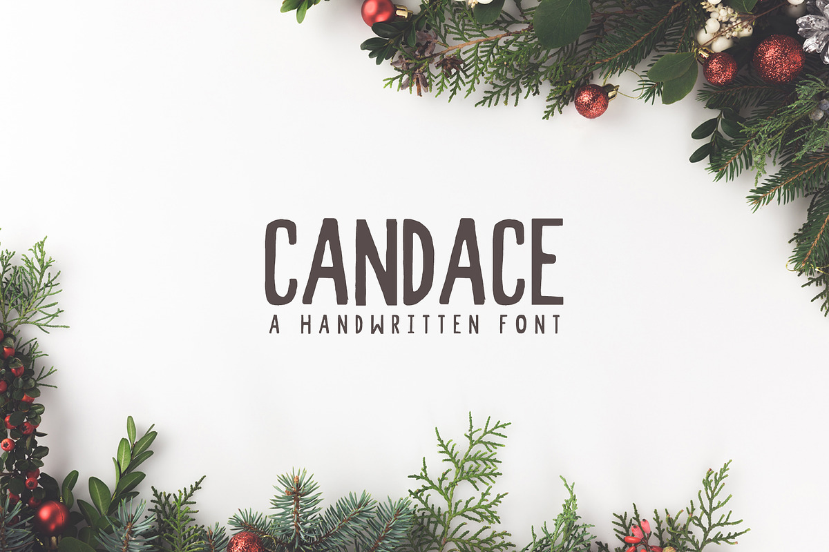 Candace A Handwritten Font + Bonus in Sans-Serif Fonts - product preview 8