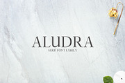 Aludra Serif 12 Font Family Pack
