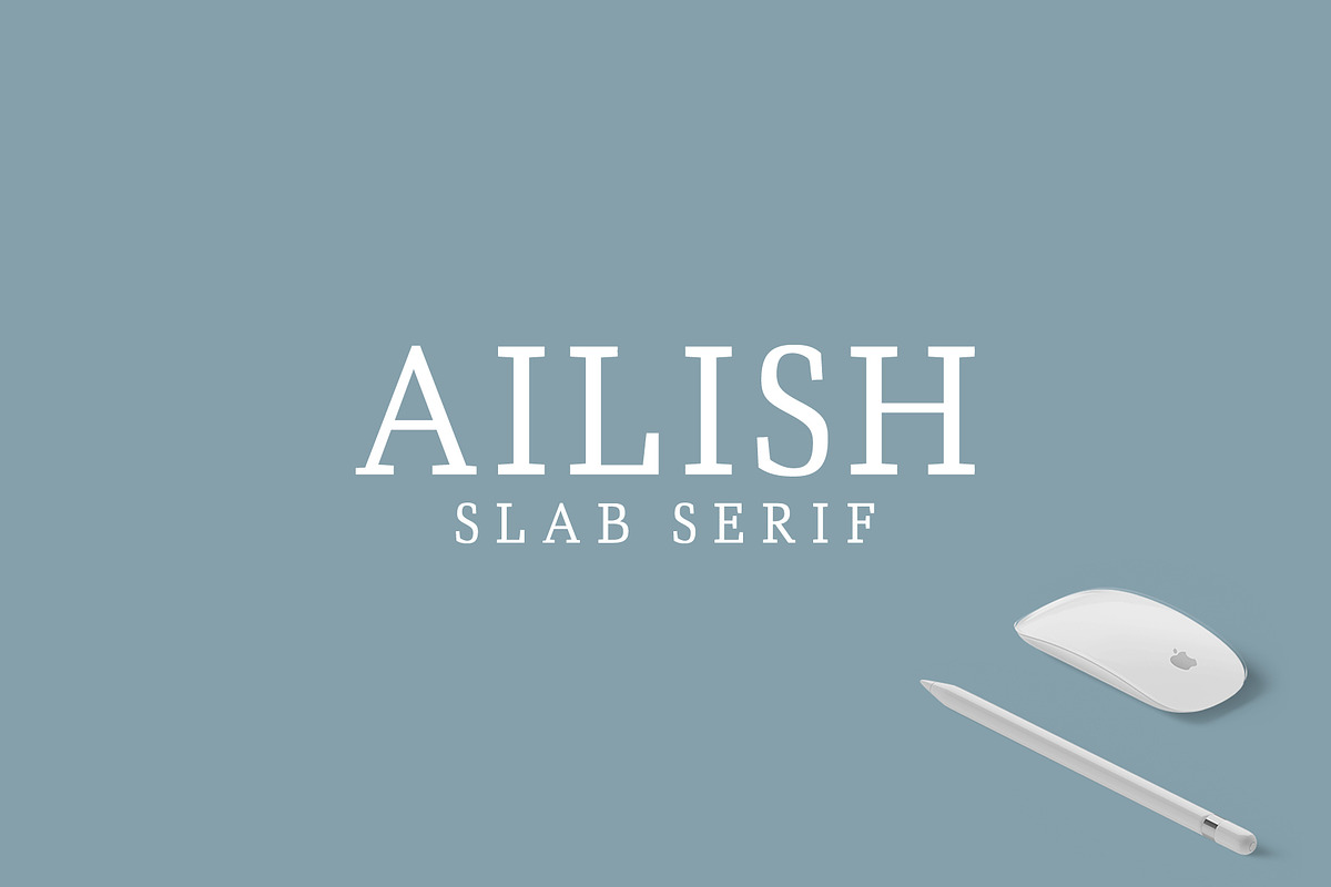 Ailish Slab Serif Font Pack in Slab Serif Fonts - product preview 8
