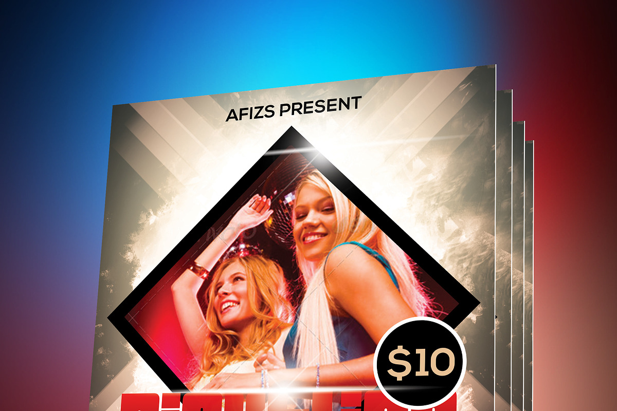 Night Life Party Flyer in Flyer Templates - product preview 8