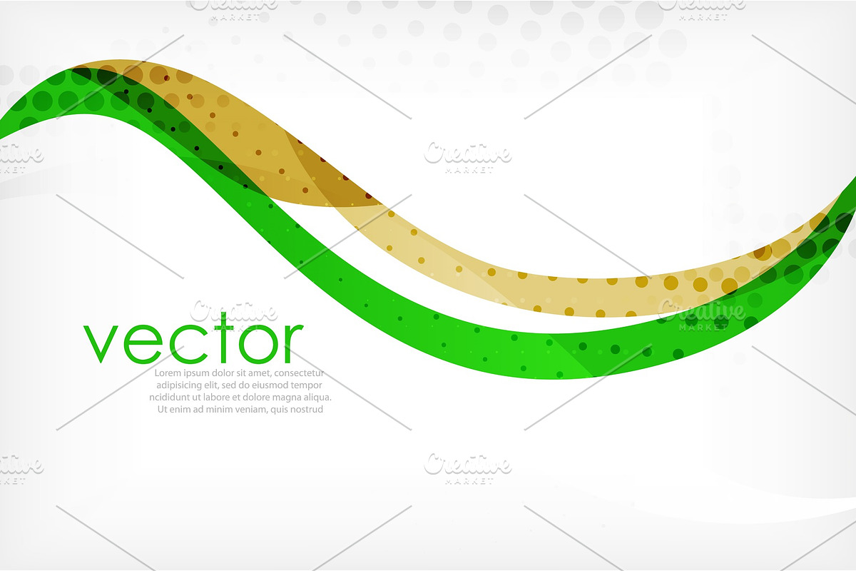 Business corporate abstract backgrounds, wave brochure or flyer design templates in Illustrations - product preview 8