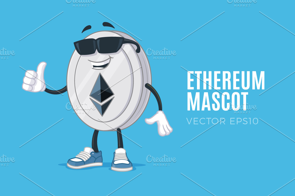 Ethereum Mascot in Illustrations - product preview 8