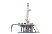 Land rig oil drilling